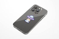Bonateks, Digitaal bedrukte hoes, compatibel met iPhone 14 Pro, telefoonhoes, beschermhoes, schokbestendig, siliconen, flexibel, transparant