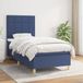 Maison Exclusive - Boxspringbed met matras, blauw, 100x200 cm, gestoffeerd