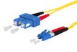 Metz Connect 151P1EOJO25E Glasvezel Optische vezel Aansluitkabel 2.5 m Geel Singlemode OS2