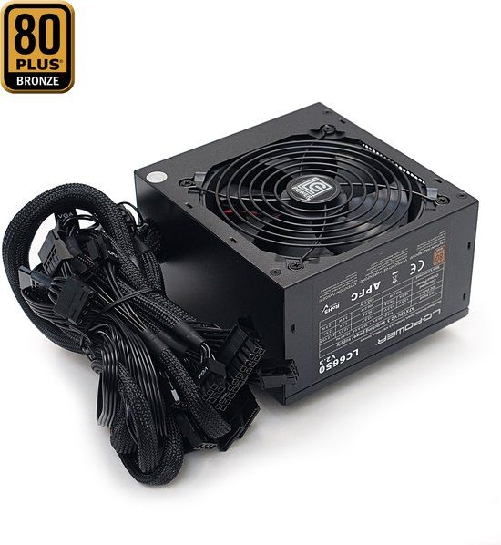 LC-Power LC6650 V2.3 650W Power Supply - Black
