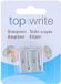 Topwrite Dubbele Puntenslijper - Metaal - Zilver