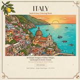 Italy Bold and Easy Coloring Book