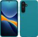 kwmobile telefoonhoesje geschikt voor Samsung Galaxy A55 5G - Hoesje voor smartphone - Back cover in mat petrol