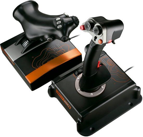 FR-TEC Raptor Mach 1 Joystick en Throttle combo voor PC vluchtsimulatie Games
