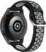By Qubix - Siliconen sportbandje met gesp - Zwart + grijs - Geschikt voor Xiaomi Mi Watch / Xiaomi Watch 2 / Xiaomi Watch S1 / S2 / S3 / S4 (47mm)