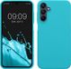 kwmobile Hoesje compatibel met Samsung Galaxy A15 5G hoes - zachte TPU siliconen telefoonhoes - coole gletsjer