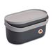 GARANTIA NOVA poubelle 5 litre graphite grey avec gris pierre