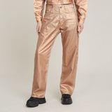 G-Star Bowey 3D Boyfriend Wmn Jeans Dames Shiny Peach Metal Coating Katoen