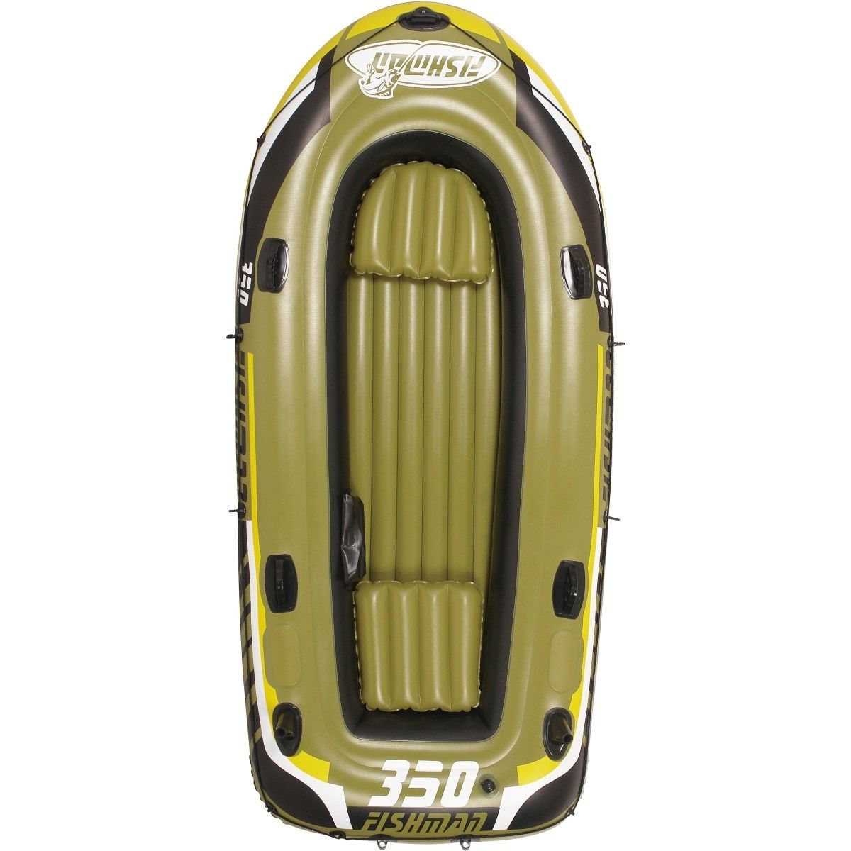 Viking Choice Fishman 350 Opblaasboot - 305x136x42cm - Groen - 3 Personen
