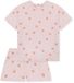SCHIESSER Nachtkledij ' Nightwear ' pastelblauw / rosa / rood / wit