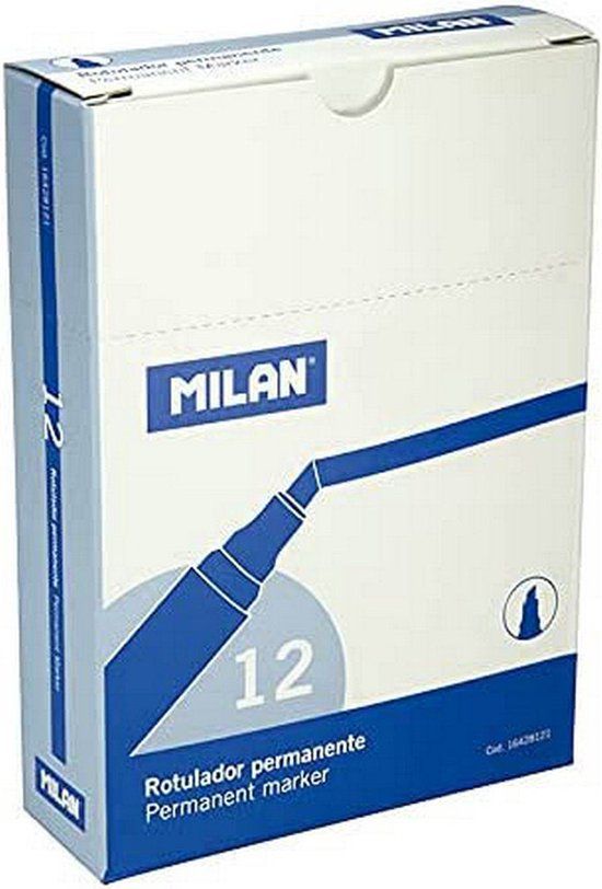 Permanente markeerstift Milan Blauw PVC