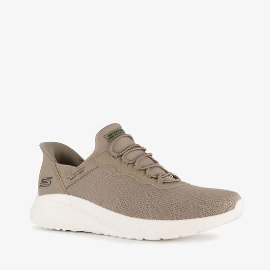Skechers Slip-ins Bobs Sport dames sneakers beige - Maat 40 - Memory Foam - Herfst/Winter 2025