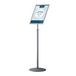 Europel 355036 Bord- & Informatiehouder Informatiestandaard A3 Aluminium, Staal Zilver