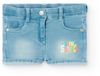 Boboli Denim Knit Short Blue 7 Years Girl