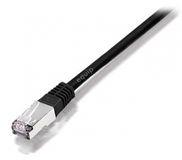 Equip Cat.6A S/FTP Patch Cable - 10m - Black