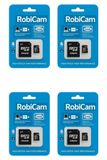 RobiCam Cartes mémoire 64 Go (4 pièces)