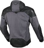Macna Distec Motorfiets Textieljas Zwart/grijs XL