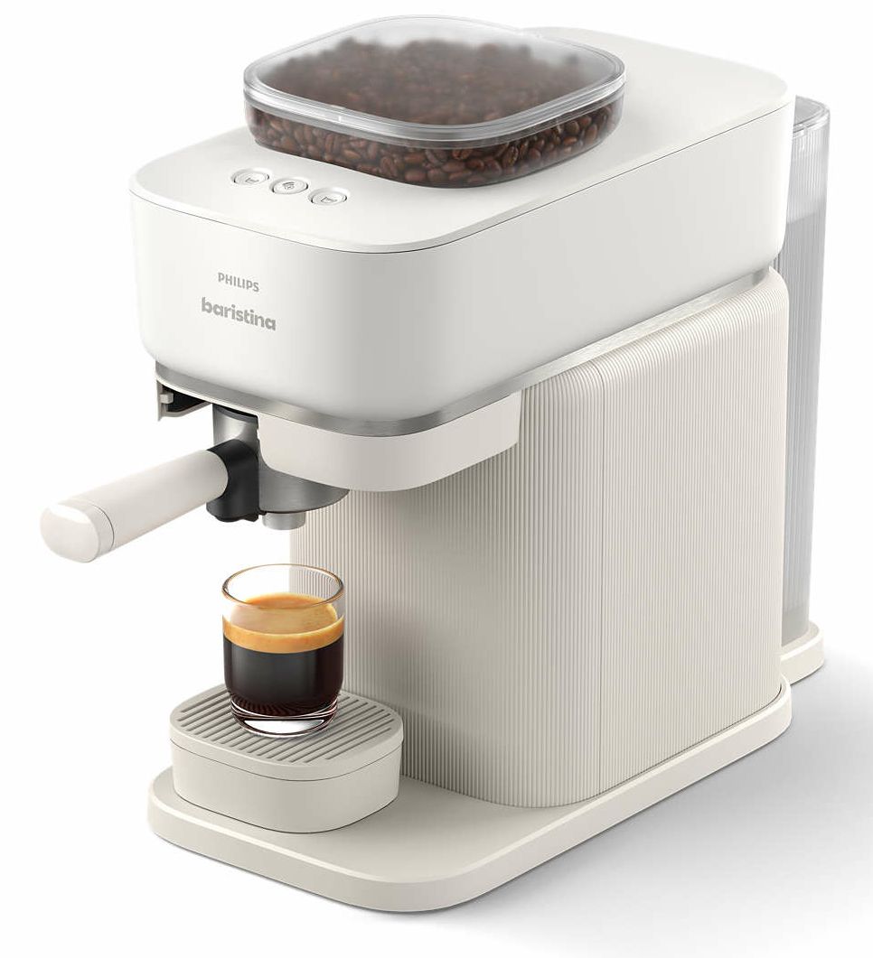 Philips Baristina BAR303/00 Espressomachine - Half automatisch - Koffiebonen - Wit