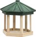 vidaXL Vogelvoeder achthoekig 33x30 cm massief vurenhout