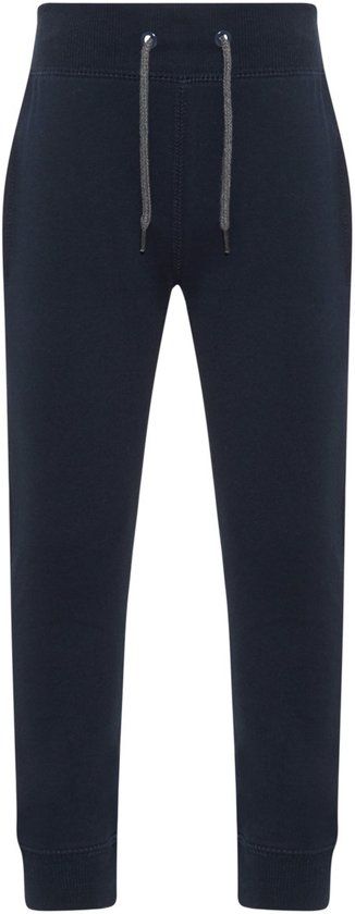 name it Sweatpant Junior Sportbroek casual - Maat 128 - Unisex - blauw