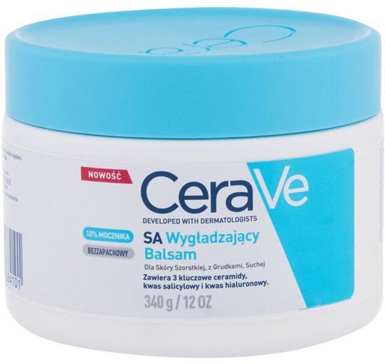 CeraVe SA Anti-Roughness Cream - For Dry and Rough Skin - with Salicylic Acid - 340ml