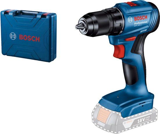 Bosch Professional GSR 185-LI Accu Schroefboormachine 18V Basic Body | 06019K3003