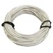 cyclingcolors Elektrische kabel koperdraad auto motorfiets 1mm² wit 5 meter