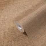 A.S. Création RAFFIA STIJL BEHANG | Vlechtwerk - bruin beige - Desert Lodge