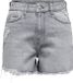 ONLY ONLGABI HW RW SHORTS AZG999 DNM Dames Bermuda shorts XL Lichtgrijs denim