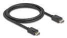Delock 81175 DisplayPort câble 1,8 m Noir