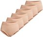 Conta Dames taille pants 6 pack fijnrib beige 5XL