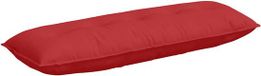 vidaXL Coussin de dossier Rouge 140 x 19 x 50 cm Tissu