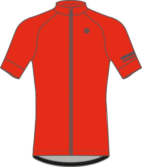 AGU Core Fietsshirt II Essential Heren - Rood - XL