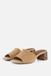 Tamaris Slippers Met Hak beige Suède - Maat 39