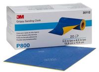 3M Flexibele grip schuurstrips, 139 mm x 114 mm, geperforeerd op rol van 20 strepen, P800, 35112