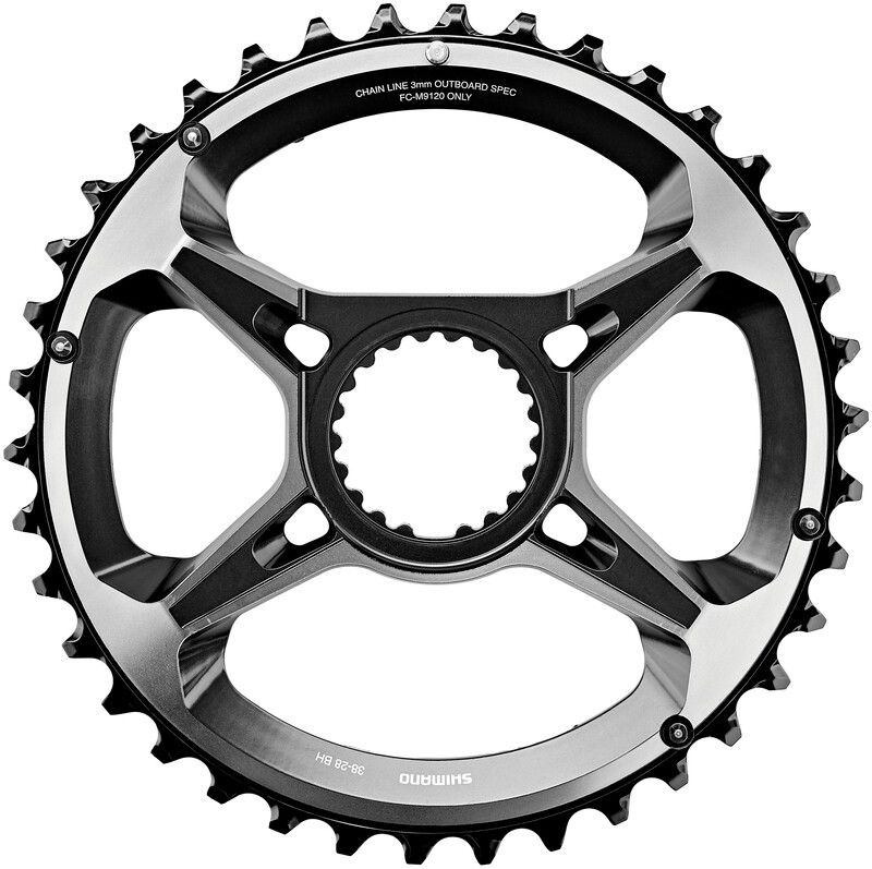Shimano XTR FC-M9120 Kettingblad 12-speed, grey/black