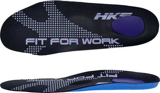 HKS K4100 Inlegzolen Maat 41 Unisex Zwart/Paars