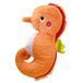 D-KIDZ Morbidosi DIP76651 zeepaardje, 75 cm, oranje, extra large, DIP76651