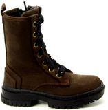 Twins Ilse Iets 514 Veterboots Vrouwen Bruin Leer