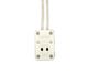 Leviton 80050-500 Miniature Bi-Pin Quartz Lampholder, White