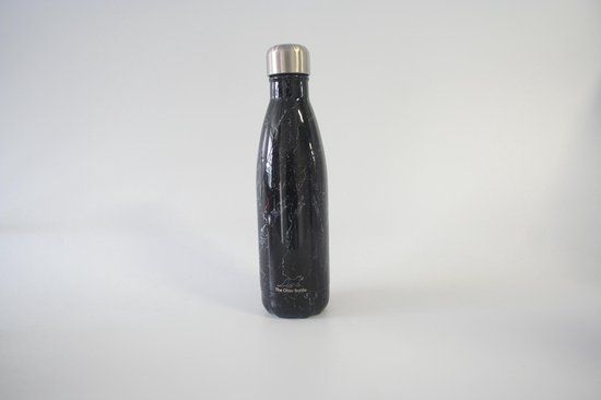 The Otter Bottle Thermosfles Zwart - 0.5L - RVS - Zwart