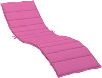 vidaXL Ligbedkussen Oxford Stof Roze