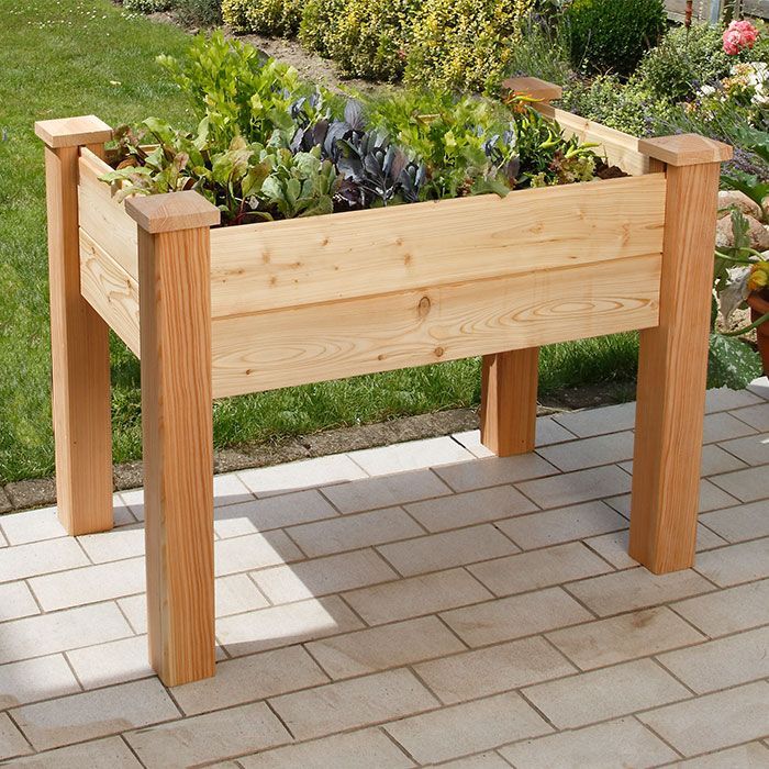 Bio Green BHB100 Plantenbak - Hout - Rechthoek - 100 x 60 x 75 cm - Buiten