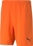 Puma Teamrise Short Kinderen - Oranje | Maat: 128