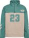 Hummel Hmltimmi Half Zip Sweat Kinderen Unisex Blauw Biologisch Katoen Maat 140