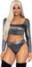 Leg Avenue Crop top and high waist brief