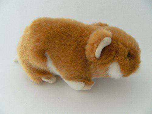 Knuffeldier hamster 18 cm, beige, knuffeldier pluche dier, huisdier