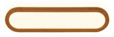 B.K.Licht Pil - LED Spiegellamp - wandlamp - badkamerlamp - met indirect licht - IP44 - warm wit licht 3.000 K - houtkleurig - 35 x 9 x 4 cm