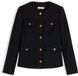 Tommy Hilfiger Dames Blazer 46 Polyester/Viscose/Elastaan Zwart Herfst/Winter 2026