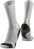 X-Bionic X-Socks Run Discover Merino Crew Hardloopsokken Seal Grey/Light Sand 39-41